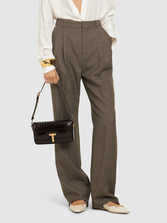 Luisaviaroma Borsa E/W In Pelle Goffrata
