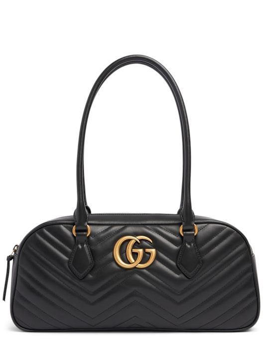 Luisaviaroma Borsa GG Marmont in pelle