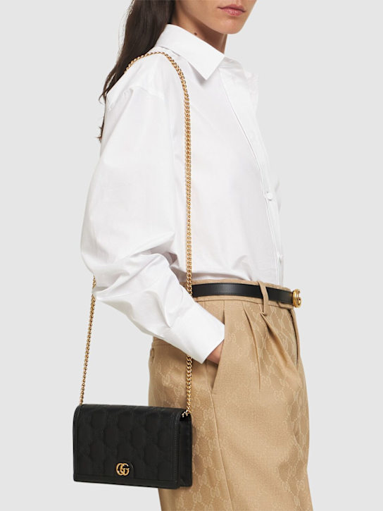 Luisaviaroma Borsa GG Matelassé In Pelle / Catena