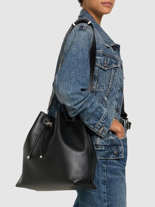 Luisaviaroma Borsa Grande In Pelle Lucida Bon Bon