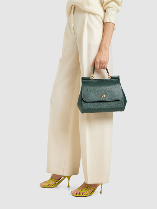 Luisaviaroma Borsa Grande Sicily In Pelle Dauphine
