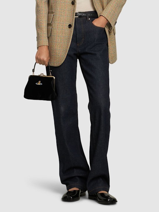 Luisaviaroma Borsa Granny Frame In Velluto