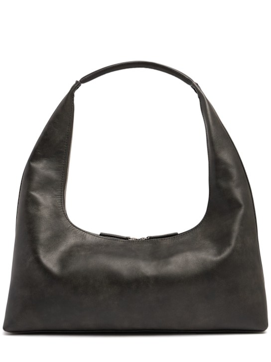 Luisaviaroma Borsa hobo grande in pelle liscia
