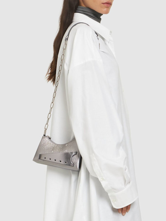 Luisaviaroma Borsa Hobo Micro Snatched In Pelle