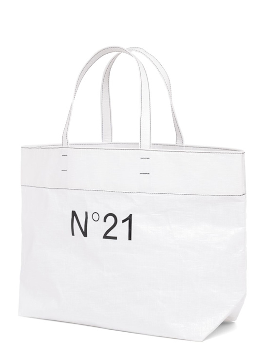Luisaviaroma Borsa In Nylon Con Logo