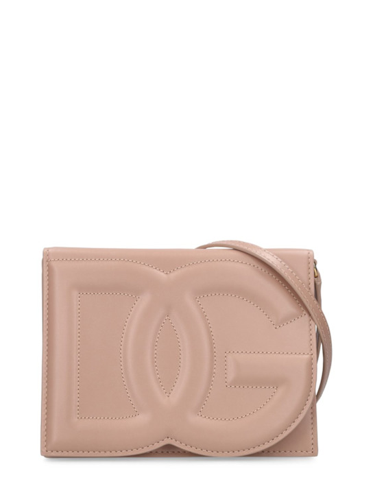 Luisaviaroma Borsa in pelle con logo