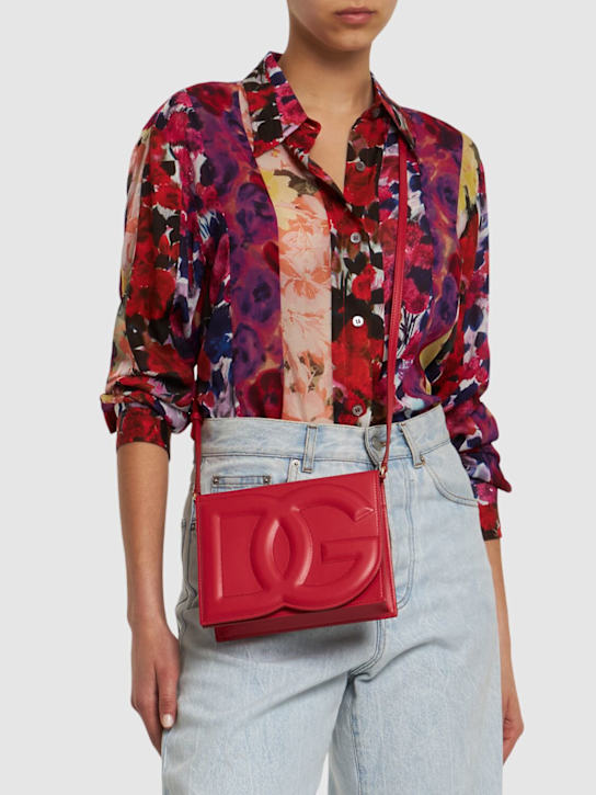 Luisaviaroma Borsa In Pelle Con Logo