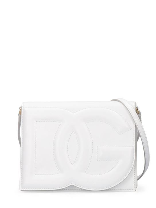 Luisaviaroma Borsa in pelle con logo