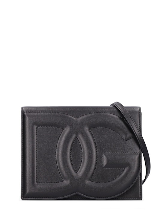 Luisaviaroma Borsa in pelle con logo