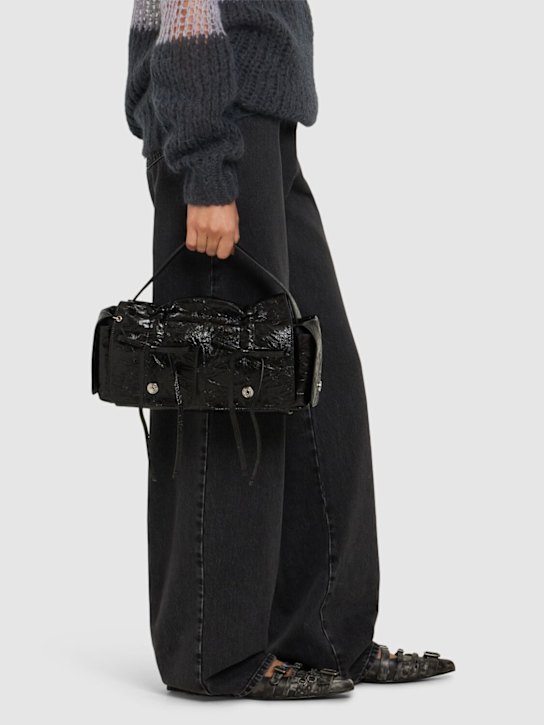 Luisaviaroma Borsa In Pelle Craclé Con Tasche