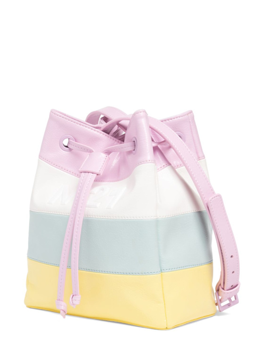 Luisaviaroma Borsa In Similpelle Con Logo Goffrato