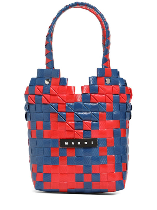 Luisaviaroma Borsa intrecciata con logo