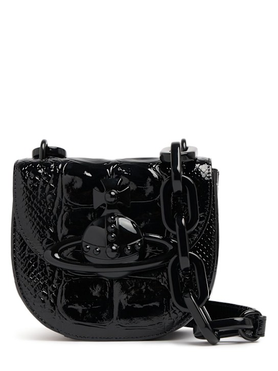 Luisaviaroma Borsa Jodie Saddle in pelle goffrata