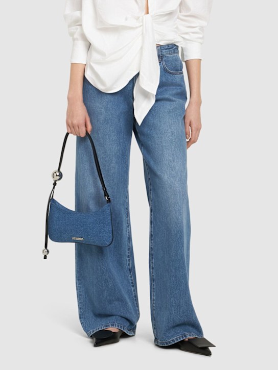 Luisaviaroma Borsa Le Bisou Perle In Denim