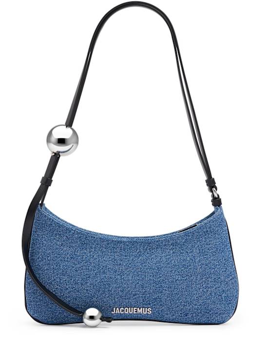 Luisaviaroma Borsa Le Bisou Perle in denim