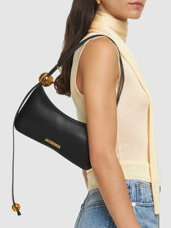 Luisaviaroma Borsa Le Bisou Perle In Pelle Liscia