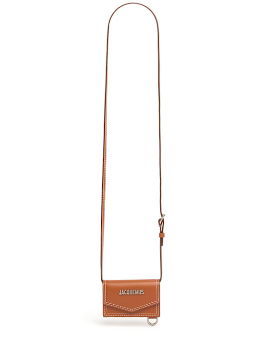 Luisaviaroma Borsa Le Porte Azur in pelle