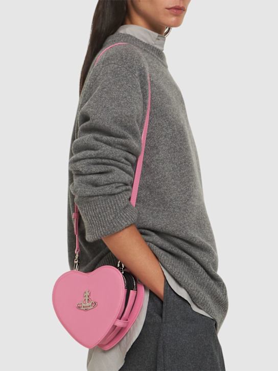 Luisaviaroma Borsa Louise Heart In Pelle