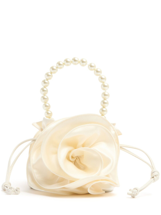 Luisaviaroma Borsa Magda in raso e pelle
