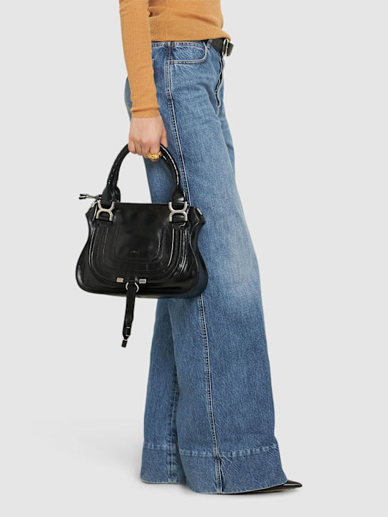 Luisaviaroma Borsa Marcie In Pelle Lucida