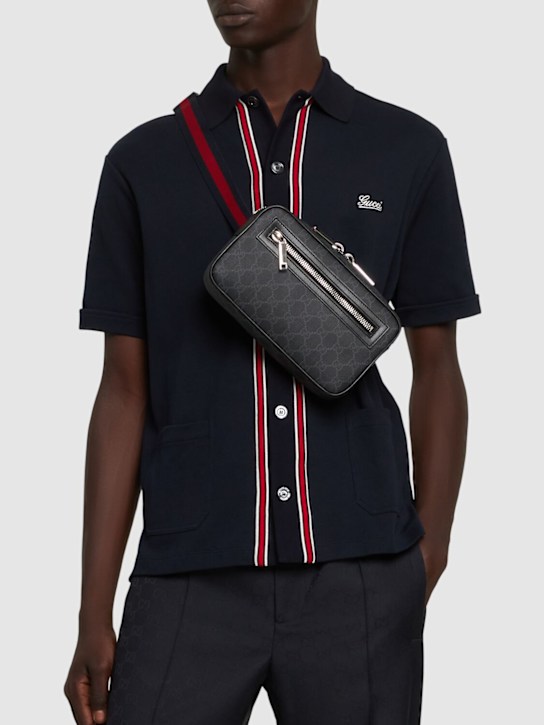 Luisaviaroma Borsa Marsupio GG Black