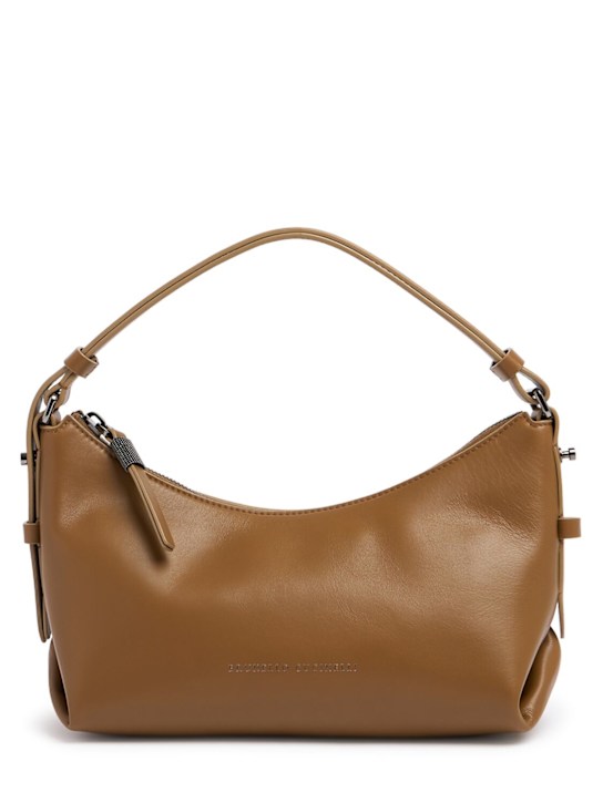 Luisaviaroma Borsa media in pelle martellata