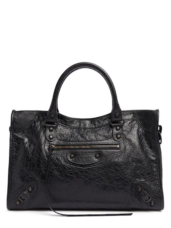 Luisaviaroma Borsa media Le City in pelle