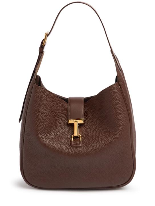 Luisaviaroma Borsa media Monarch in pelle
