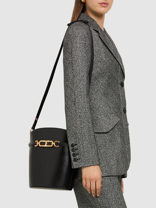 Luisaviaroma Borsa Medium Whitney Box In Pelle