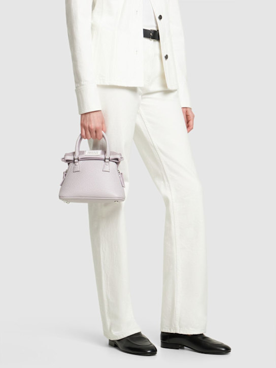 Luisaviaroma Borsa Micro 5AC In Pelle Martellata