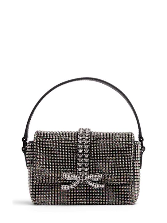 Luisaviaroma Borsa Micro Chainmail con cristalli