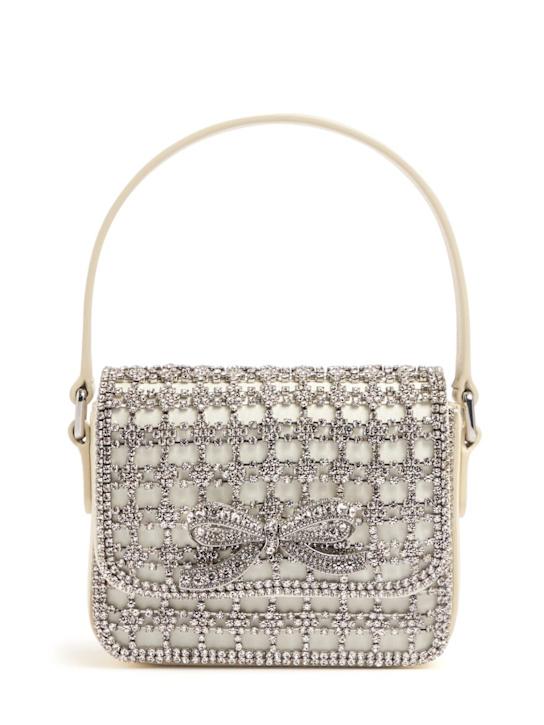 Luisaviaroma Borsa micro con cristalli
