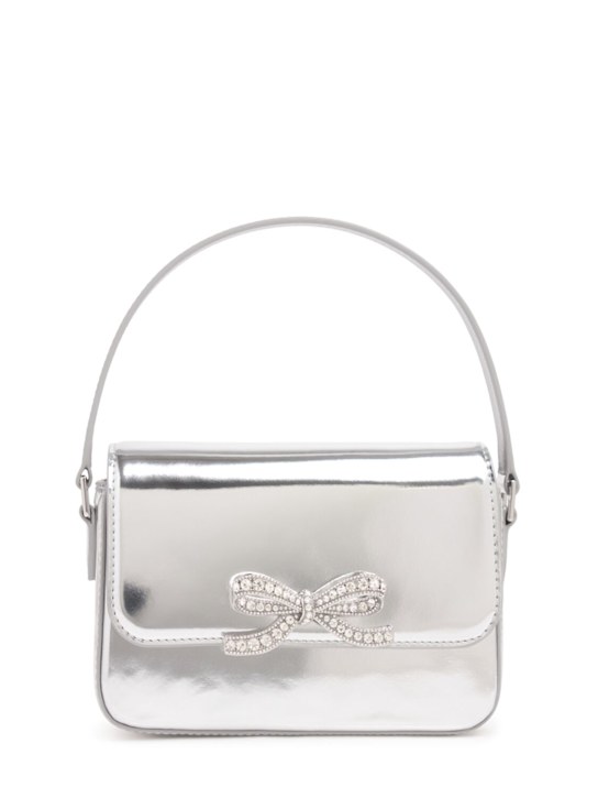 Luisaviaroma Borsa micro in pelle con fiocco