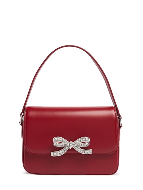 Luisaviaroma Borsa micro in pelle con fiocco