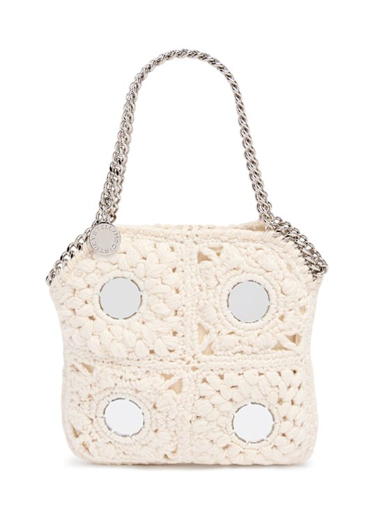 Luisaviaroma Borsa mini crochet con specchi