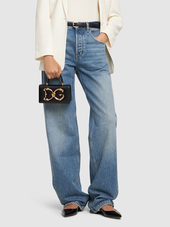 Luisaviaroma Borsa Mini DG Girls In Pelle