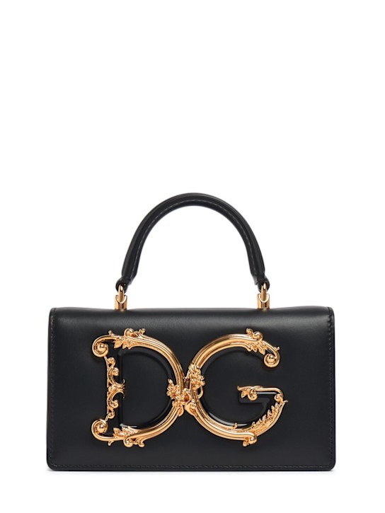 Luisaviaroma Borsa mini DG Girls in pelle