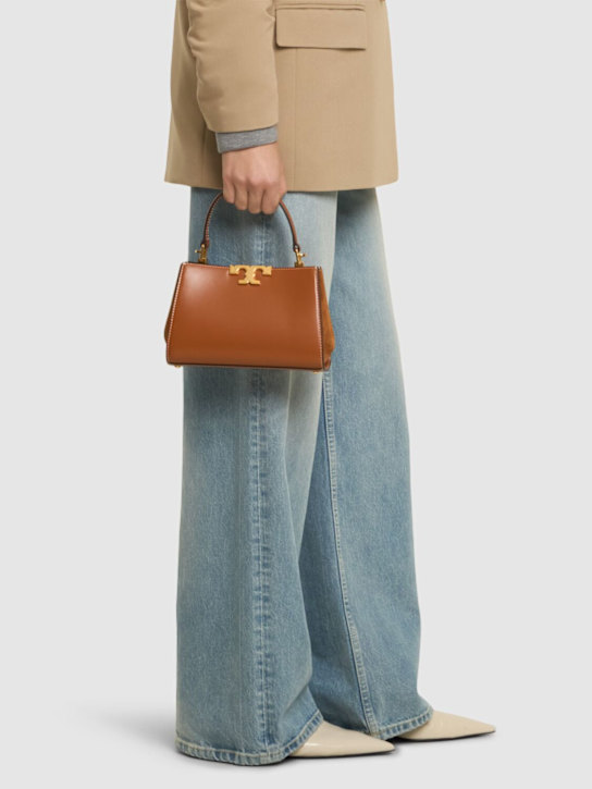 Luisaviaroma Borsa Mini Eleanor Satchel In Pelle