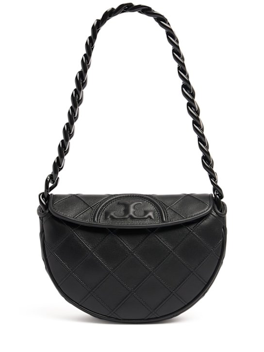 Luisaviaroma Borsa mini Fleming Crescent in pelle