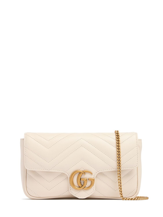 Luisaviaroma Borsa Mini GG Marmont in pelle