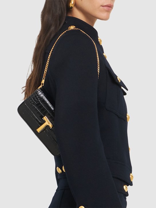 Luisaviaroma Borsa Mini In Pelle Goffrata Lucida