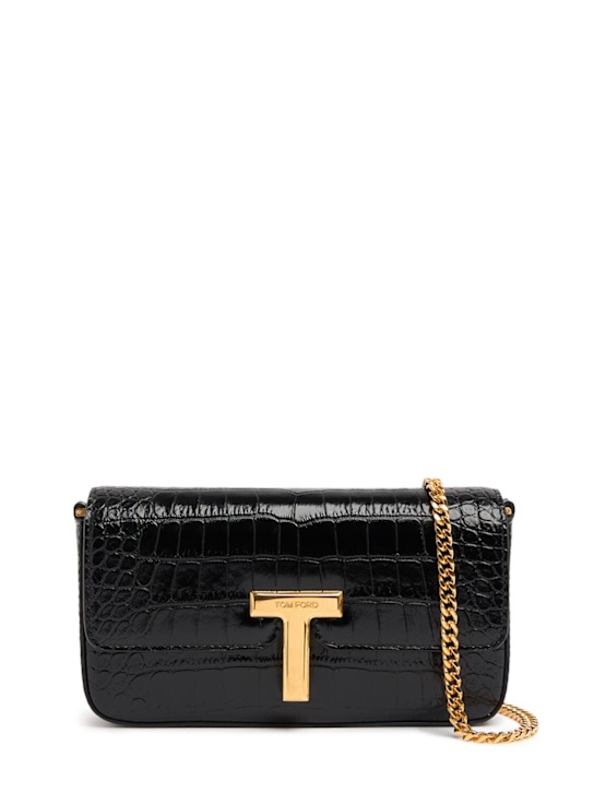 Luisaviaroma Borsa mini in pelle goffrata lucida