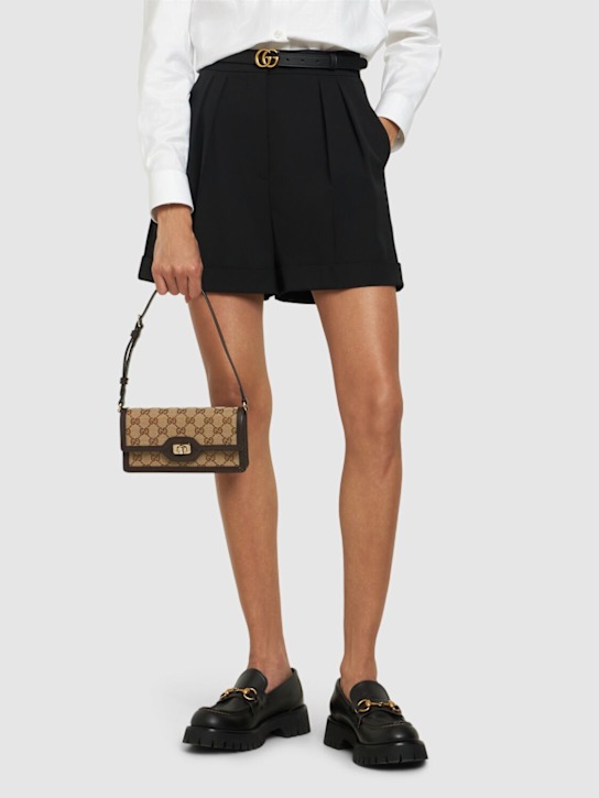 Luisaviaroma Borsa Mini In Tela GG