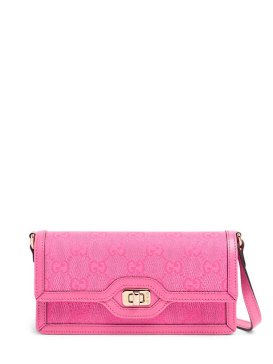 Luisaviaroma Borsa mini Luce in pelle e tela