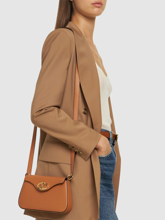 Luisaviaroma Borsa Mini Vlogo Bold In Pelle