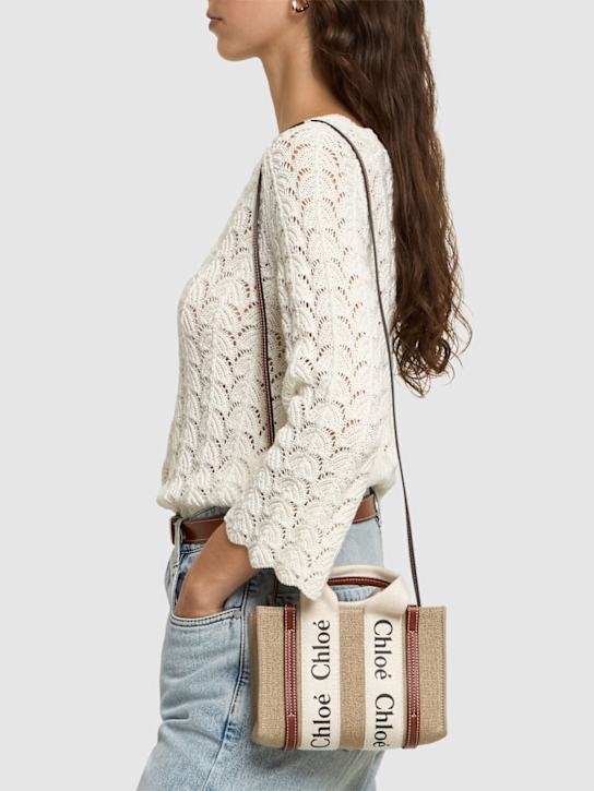 Luisaviaroma Borsa Mini Woody In Tela