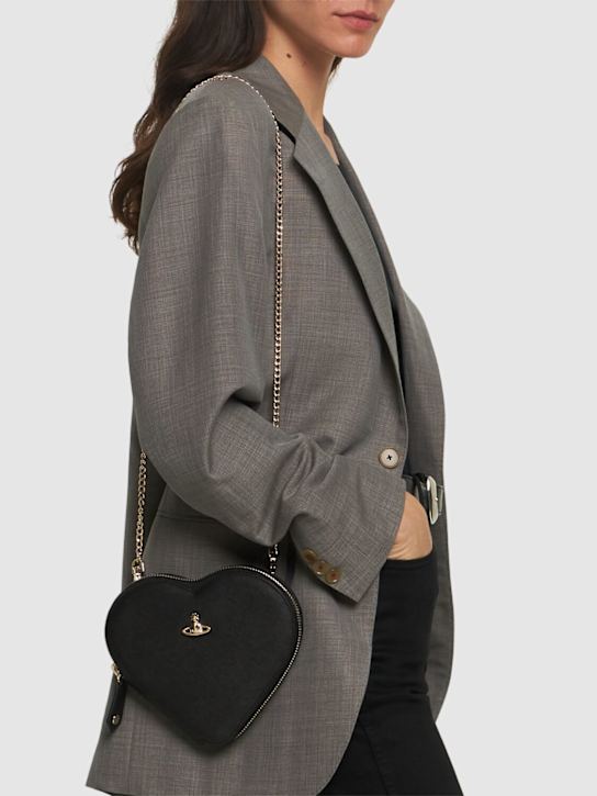 Luisaviaroma Borsa New Heart In Pelle Saffiano