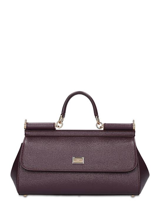 Luisaviaroma Borsa New Sicily in pelle dauphine