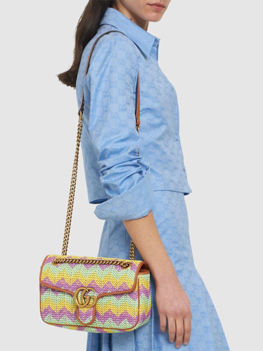 Luisaviaroma Borsa Piccola GG Marmont Crochet