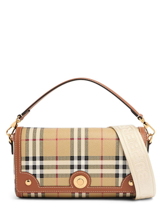 Luisaviaroma Borsa piccola Note in tela check
